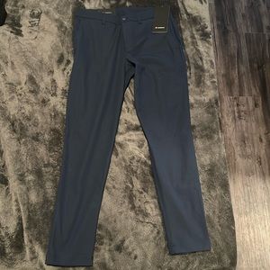 Brand new Lululemon ABC Slim-fit Trouser 30”W x 32”L Warpstreme navy blue pants